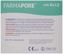 Carica l'immagine nel visualizzatore di Gallery, Farmac Zabban 1206310815M FarmaPORE Medicazione Adesiva in Cerotto 8 x 15 cm... - Ilgrandebazar