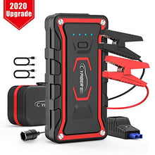 Carica l'immagine nel visualizzatore di Gallery, YABER Avviatore Batteria per Moto/Auto, 1600A 20000mAh Emergenza...