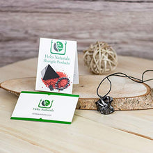 Carica l'immagine nel visualizzatore di Gallery, Heka Naturals Collana con Ciondolo in Shungite Elite, Realizzata Pietra... - Ilgrandebazar