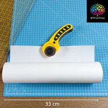 Carica l'immagine nel visualizzatore di Gallery, OfficeTree Rotolo Di Carta Per Disegnare da 50 m, larghezza 33 cm - Qualità... - Ilgrandebazar
