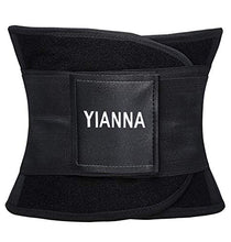 Carica l'immagine nel visualizzatore di Gallery, YIANNA Donna Fascia Addominale Dimagrante Corsetto S(lunghezza 90 cm), Nero - Ilgrandebazar