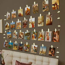 Carica l'immagine nel visualizzatore di Gallery, Luci Per Foto,Cshare 2M 20LED 20 Crystal Photo Clips Lucine Led Decorative 2m