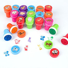 Carica l'immagine nel visualizzatore di Gallery, Xiaoyao ShinyWay 26 Fun Stamps, Timbri Giocattolo, Francobolli Animali, Auto...
