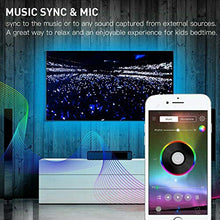 Carica l'immagine nel visualizzatore di Gallery, LED TV Retroilluminazione, Striscia RGB alimentata USB per 4pcs x 50cm