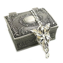 Carica l'immagine nel visualizzatore di Gallery, Pall Ion Collana Argento Stella del vespro Il Signore degli Arwen-necklace - Ilgrandebazar