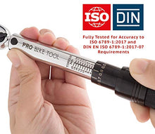 Carica l'immagine nel visualizzatore di Gallery, PRO BIKE TOOL 1/4 inch Drive Click Set di Chiavi dinamometriche a Argento