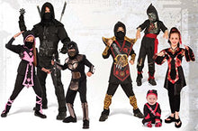 Carica l'immagine nel visualizzatore di Gallery, Rubie's- Costume Battle Ninja Bambini, Multicolore, M, IT630950-M