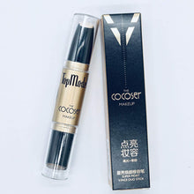 Carica l'immagine nel visualizzatore di Gallery, Concealer, Contour Stick per testa doppia,Correttore, Contouring per... - Ilgrandebazar