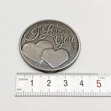 Carica l'immagine nel visualizzatore di Gallery, Moneta d'amore Commemorativa Amore Parole 'I Love You More Than I Can Say'...
