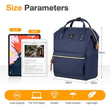 Carica l'immagine nel visualizzatore di Gallery, Hethrone Zaino Donna Impermeabile Porta Pc 15.6 Pollici 1- Marina