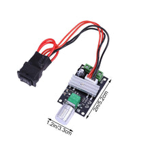 Carica l'immagine nel visualizzatore di Gallery, PIXNOR 6V 12V 24V 28V 3A 80W DC Motor Speed Controller (PWM) velocità Nero