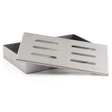Carica l'immagine nel visualizzatore di Gallery, BBQ-Toro - Affumicatore in Acciaio Inox Cherry I, 21 x 13 x 3,5 cm, argento - Ilgrandebazar
