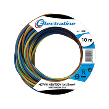 Carica l'immagine nel visualizzatore di Gallery, Electraline 25139 Cavo Unipolare N07V-K, Sezione Marrone/Blu/Verde/Giallo - Ilgrandebazar