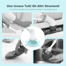 Carica l'immagine nel visualizzatore di Gallery, Homitt Spazzola Rotante per Pulizia Casa Bianco Scrubber standard, - Ilgrandebazar