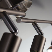 Carica l'immagine nel visualizzatore di Gallery, Faretti LED da soffitto orientabili I plafoniera moderna Nickel - Ilgrandebazar