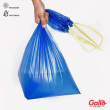 Carica l'immagine nel visualizzatore di Gallery, GALLO Sacchi per Pattumiera, Maniglie Autochiudenti, Azzurro, Medium, Azzurro - Ilgrandebazar