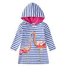 Carica l'immagine nel visualizzatore di Gallery, VIKITA Vestito Ricamo Floreale Manica Lunga Casuale Cotone Bambina L323 5T - Ilgrandebazar