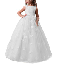 Carica l'immagine nel visualizzatore di Gallery, TTYAOVO Ragazze Spettacolo della Principessa Fiore Dress Bambini Prom Puffy... - Ilgrandebazar