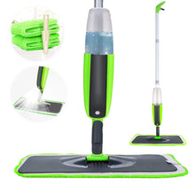 Carica l'immagine nel visualizzatore di Gallery, Tencoz Spray Mop, Lavapavimenti a Spruzzo Scopa Autopulente, Mocio in Verde - Ilgrandebazar