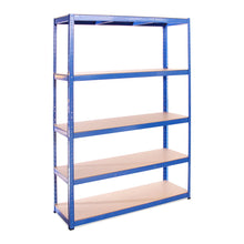 Carica l'immagine nel visualizzatore di Gallery, Scaffale per Garage - Scaffalatura - 180cm x 120cm x 40cm - Blu - 5 Blue