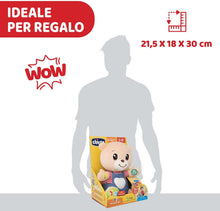 Carica l'immagine nel visualizzatore di Gallery, Chicco Teddy Orso delle Emozioni, Peluche Evolutivo Interattivo Bilingue Italiano/Inglese, Gioco Educativo con Emozioni, Numeri e Lettere, Pupazzo con Luci e Canzoni - Giochi Bambini 6 Mesi - 5 Anni