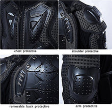 Carica l'immagine nel visualizzatore di Gallery, WILDKEN Giacca Moto Armatura Protezione di Motocross Corpo XL, Nero - Ilgrandebazar