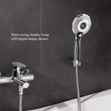 Carica l'immagine nel visualizzatore di Gallery, Soffione doccia a LED Bagno tenuto in mano Controllo della temperatura a 3... - Ilgrandebazar