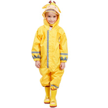 Carica l'immagine nel visualizzatore di Gallery, Bwiv Tuta Impermeabile Bambino Poncho Antipioggia Bambina con Cappuccio... - Ilgrandebazar