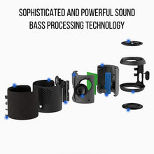 Carica l'immagine nel visualizzatore di Gallery, Altoparlante Bluetooth Portatili, 20W Cassa Bluetooth Waterproof IPX6 Dual Driver TWS Stereo Suono 360°, Speaker Bluetooth 5.0 con HD Mic 16 ore di Riproduzione 50ft Supporto Radio FM, AUX, TF, USB