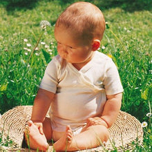 Carica l'immagine nel visualizzatore di Gallery, Body bebé a manica lunga in lana mista seta - Ilgrandebazar