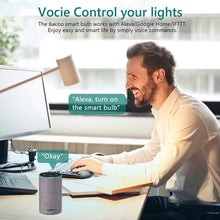 Carica l'immagine nel visualizzatore di Gallery, bakibo Lampadina Wifi Intelligente Led Smart Dimmerabile 1 Pcs, Multicolore - Ilgrandebazar