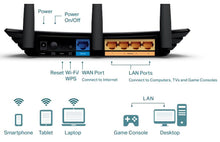 Carica l'immagine nel visualizzatore di Gallery, TP-Link TL-WR940N Router Ethernet Wi-Fi N450 Mbps a 2.4 GHz, 5 N450, Nero - Ilgrandebazar