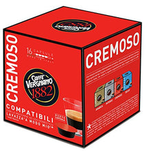 Carica l'immagine nel visualizzatore di Gallery, Caffè Vergnano 1882 Capsule Compatibili Lavazza A Modo Mio, Cremoso -...