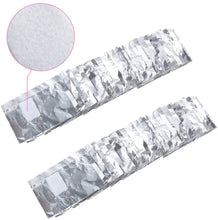 Carica l'immagine nel visualizzatore di Gallery, Lictin 200PCS Remover Foil Wraps del Rimuovere smalto gel per Unghie, Fogli di Alluminio per Rimuovere lo Smalto,Nail wraps di tamponi di cotone + Spingi Cuticole Professionale
