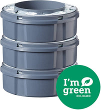 Carica l'immagine nel visualizzatore di Gallery, Tommee Tippee Ricariche per Mangiapannolini Avanzato Twist And Click, Con Pellicola Antibatterica Greenfilm Prodotta In Modo Biologico, 3 pezzi 3 ricariche