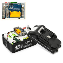 Carica l'immagine nel visualizzatore di Gallery, (2packs) HYG BL1850B 18V 5.0Ah Li-ion Batteria Bl1860b 18v 5000mah - Ilgrandebazar