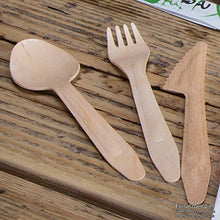 Carica l'immagine nel visualizzatore di Gallery, BIOZOYG Cucchiaio da tavola USA e Getta Ecologico I 16,5cm (100 pezzo) - Ilgrandebazar