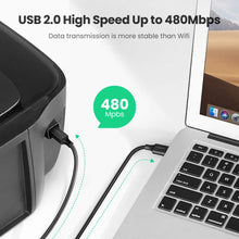 Carica l'immagine nel visualizzatore di Gallery, UGREEN Cavo Stampante USB 2.0, Maschio A B Placcato in 1.5M - Ilgrandebazar