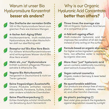 Carica l'immagine nel visualizzatore di Gallery, VINCITORE 06/20* BIO Siero Viso all’Acido Ialuronico Puro 100% 100ml