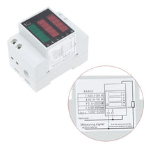 Carica l'immagine nel visualizzatore di Gallery, KKmoon AC80-300V 100A multifunzionale digitale Din Ammeter Tensione 1 Pcs - Ilgrandebazar