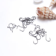 Carica l'immagine nel visualizzatore di Gallery, Clispeed Gancio da pesca forato in acciaio al carbonio 100 pezzi da...