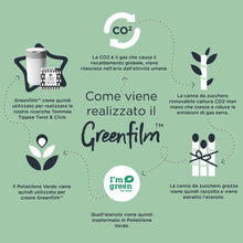 Carica l'immagine nel visualizzatore di Gallery, Tommee Tippee Ricariche per Mangiapannolini Avanzato Twist And Click, Con Pellicola Antibatterica Greenfilm Prodotta In Modo Biologico, 3 pezzi 3 ricariche