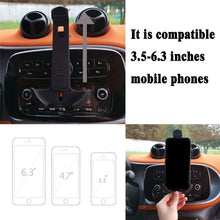 Carica l'immagine nel visualizzatore di Gallery, Supporto Per Telefono SMART 453, Smart 453 Forfour Fortwo Phone Nel Nero - Ilgrandebazar