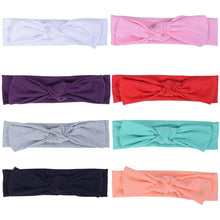 Carica l'immagine nel visualizzatore di Gallery, Tomkity Fascia per Capelli neonata Elastica Neonate Bambine (8pz-Colore) - Ilgrandebazar