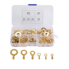 Carica l'immagine nel visualizzatore di Gallery, KINDPMA 150Pcs Capicorda Occhiello M3 M4 M5 M6 M8 M10 Kit Faston Assortiti... - Ilgrandebazar
