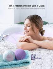 Carica l'immagine nel visualizzatore di Gallery, Anjou Bombe da Bagno Set di 6 Aggiornato 2019, 100g, Sfere con Oli... - Ilgrandebazar