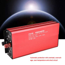 Carica l'immagine nel visualizzatore di Gallery, Zerodis Inverter Onda Sinusoidale Pura Convertitore 12V 220V 2000W A - Ilgrandebazar