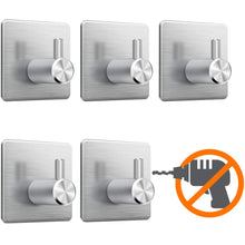 Carica l'immagine nel visualizzatore di Gallery, Veramz Ganci Adesivi, Gancio Adesivo Impermeabile in Acciaio Inox, Adesivo...