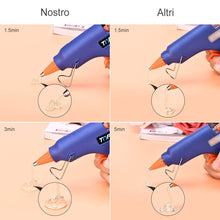 Carica l'immagine nel visualizzatore di Gallery, [50-Pezzi-Stick] Pistola Colla a Caldo,TOPELEK Mini a Multicolore