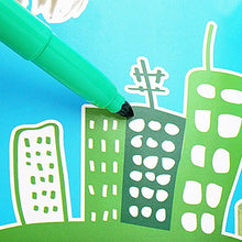 Carica l'immagine nel visualizzatore di Gallery, Giotto Turbo Maxi Astuccio Da 12 Pennarelli A Punta Larga, 5 Mm, Super Lavabili, Multicolore, ‎12 Unità (Confezione da 1)